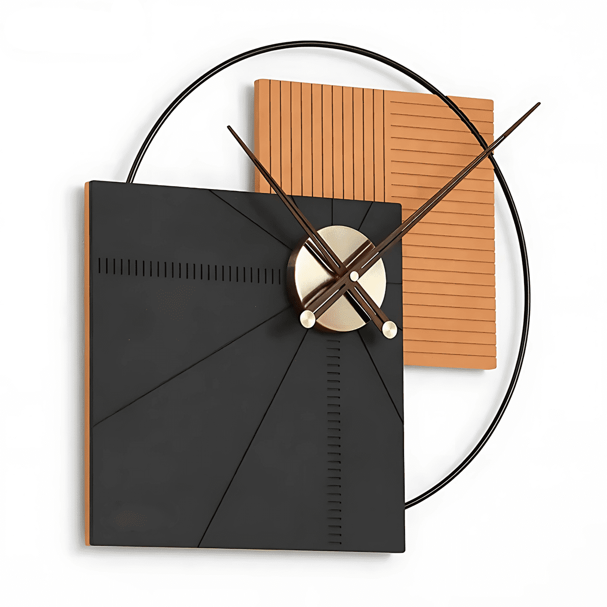 luxury minimalist wall clock – timeless elegance for any space