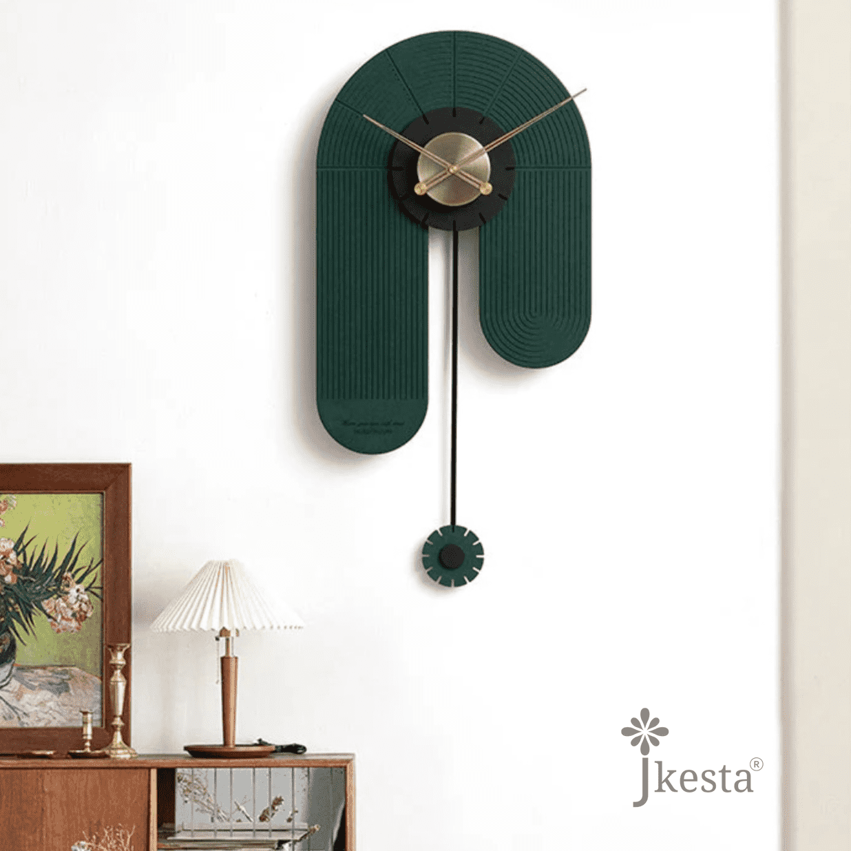 luxury minimalist wall clock – timeless elegance for any space