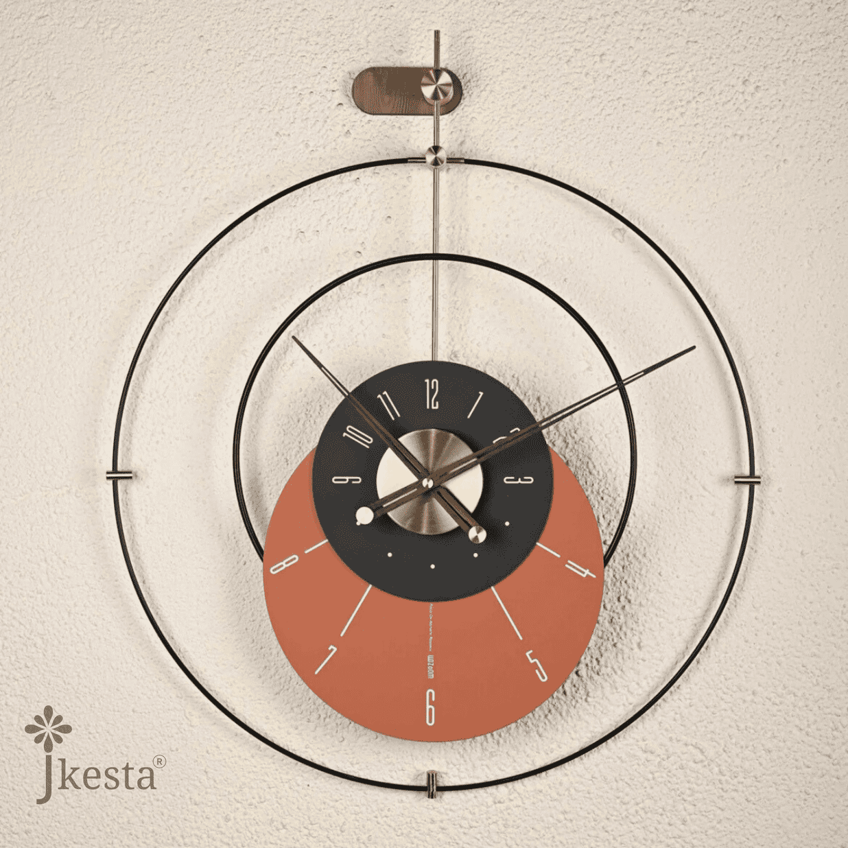 luxury oversized wall clock – a bold statement of time