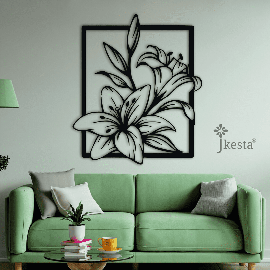 sleek metal wall art – modern elegance for any space